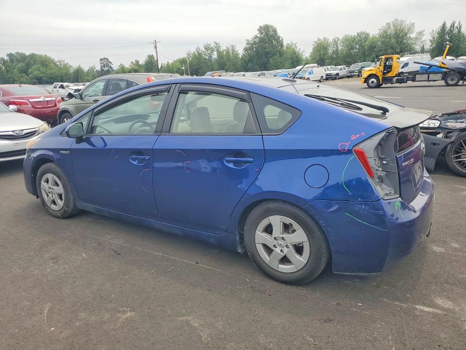 2011 Toyota Prius VIN JTDKN3DU2B1337372 COPART salvage auction — REAR END, Or - Salvage Title Certificate, sold $1,600 on 2026-07-29 (photo 2)