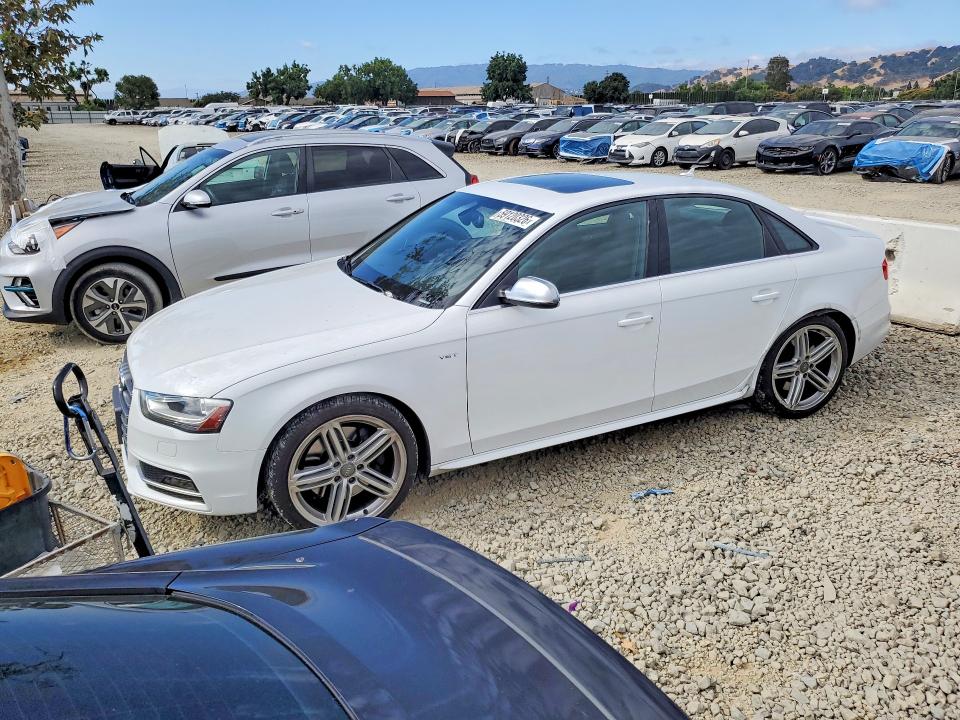 2013 Audi Rs4 VIN WAUBGAFL2DA098506 COPART salvage auction — SIDE, Ca - Salvage Certificate, sold $6,600 on 2026-07-21 (photo 1)