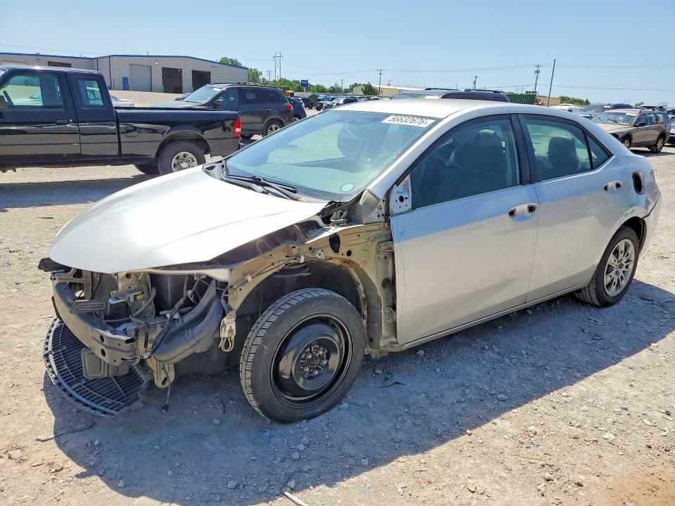 2014 Toyota Corolla VIN 5YFBURHE2EP099130 COPART salvage auction — FRONT END, OK - CERT OF TITLE-SALVAGE, sold $2,450 on 2026-07-30 (photo 1)