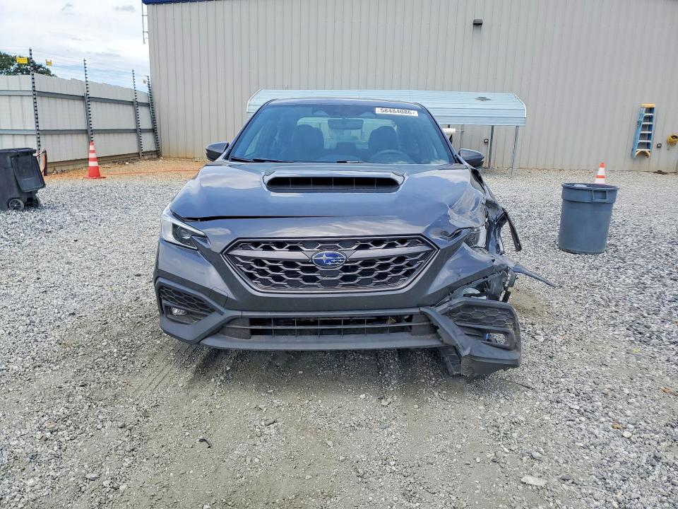 2022 Subaru Wrx VIN JF1VBAU6XN8026074 COPART salvage auction — FRONT END, Sc - Cert Of Title-Salvage, sold $8,100 on 2026-07-27 (photo 5)