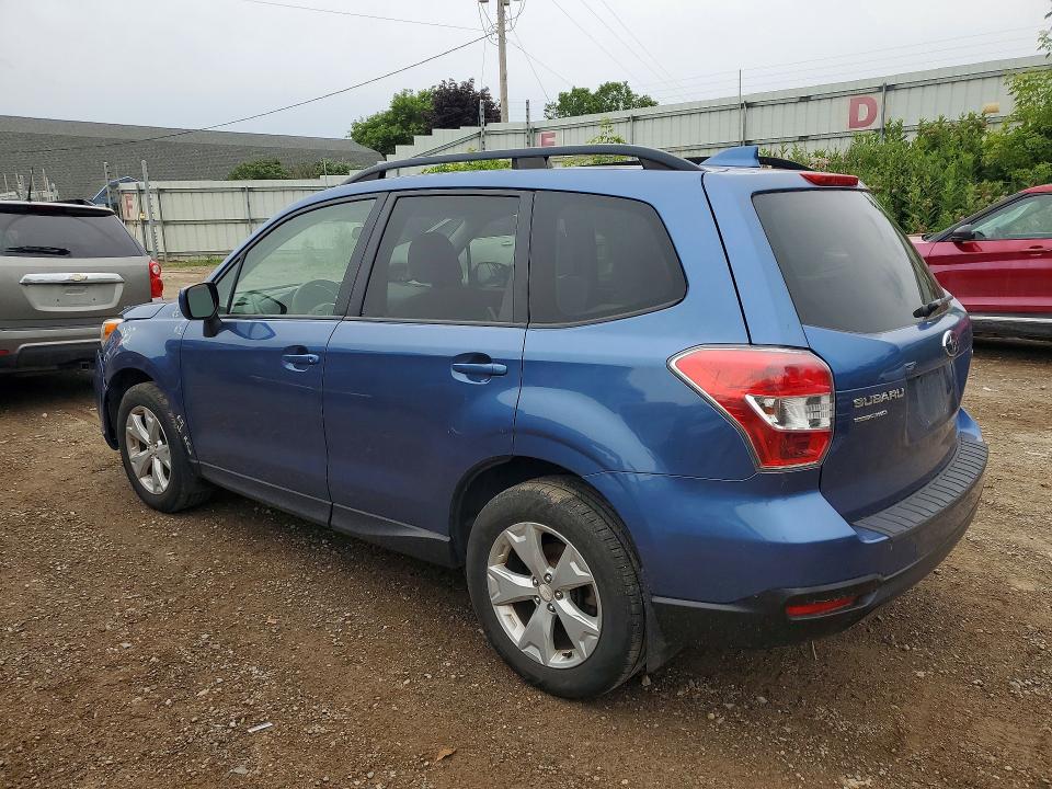 2016 Subaru Forester VIN JF2SJADCXGH437789 COPART salvage auction — REJECTED REPAIR, Mi - Certificate Of Title, sold $2,300 on 2026-07-15 (photo 2)
