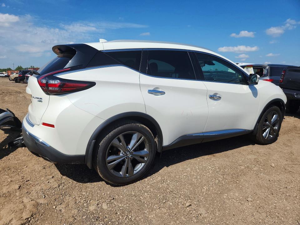 2020 Nissan Murano VIN 5N1AZ2DS8LN115692 COPART salvage auction — FRONT END, IL - SALVAGE CERTIFICATE, sold $4,350 on 2026-07-30 (photo 3)