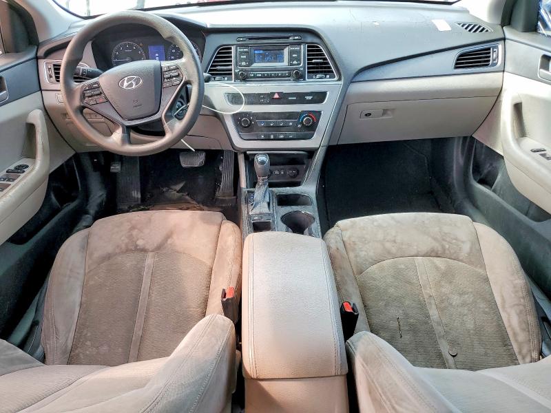 2015 Hyundai Sonata VIN 5NPE24AF2FH005514 COPART salvage auction — FRONT END, Fl - Cert Of Title-Rebuilt, sold $1,300 on 2026-07-31 (photo 8)