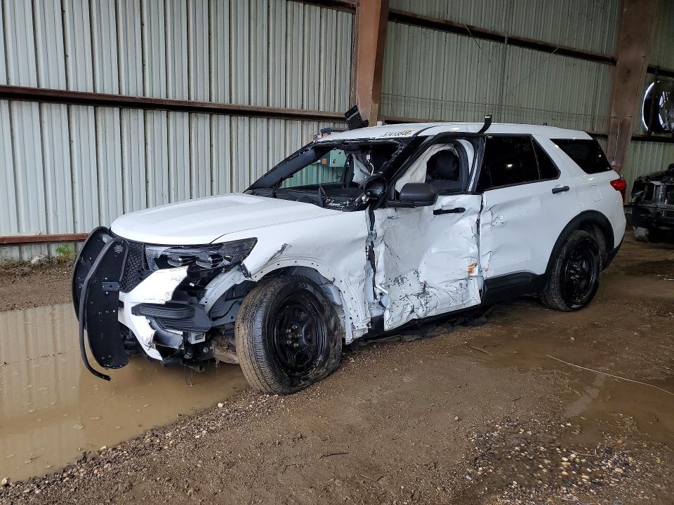 2023 Ford Explorer VIN 1FM5K8AB8PGB55925 COPART salvage auction — SIDE, Tx - Certificate Of Title, sold $2,850 on 2026-07-02 (photo 1)