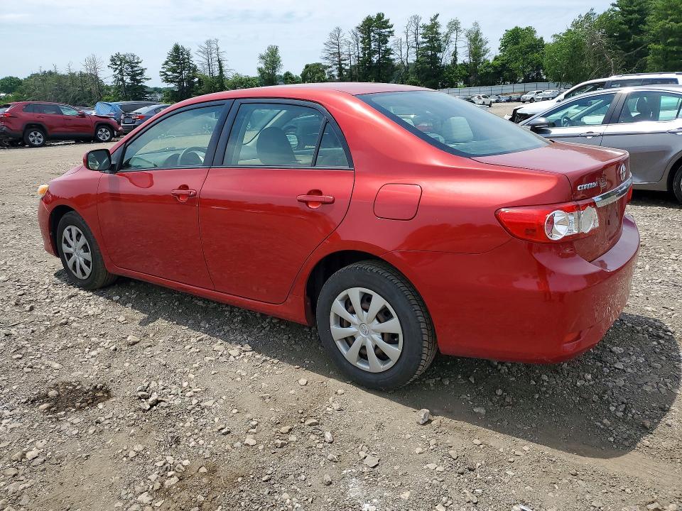 2011 Toyota Corolla VIN JTDBU4EE5B9155800 COPART salvage auction — REAR END, Md - Cert Of Salvage < 75% Damage, sold $725 on 2026-07-27 (photo 2)