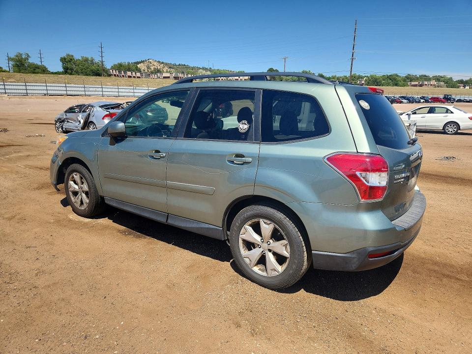 2014 Subaru Forester VIN JF2SJAGC0EH494110 COPART salvage auction — FRONT END, Co - Dis/Dlr/Exp Only Clean Title, sold $1,100 on 2026-07-27 (photo 2)