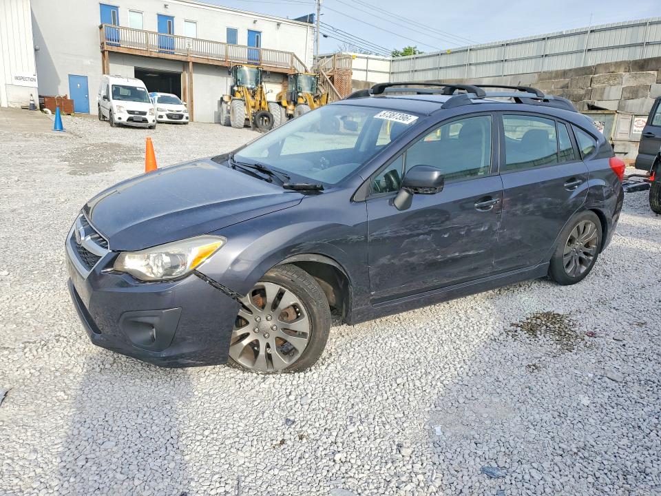 2012 Subaru Impreza VIN JF1GPAL65CG214399 COPART salvage auction — SIDE, OH - CERT OF TITLE-SALVAGE, sold $300 on 2026-07-24 (photo 1)