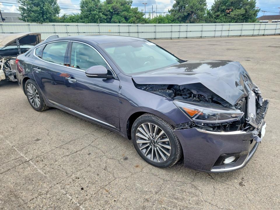 2017 Kia Cadenza VIN KNALC4J15H5058507 COPART salvage auction — FRONT END, Oh - Cert Of Title-Salvage, sold $100 on 2026-07-29 (photo 4)