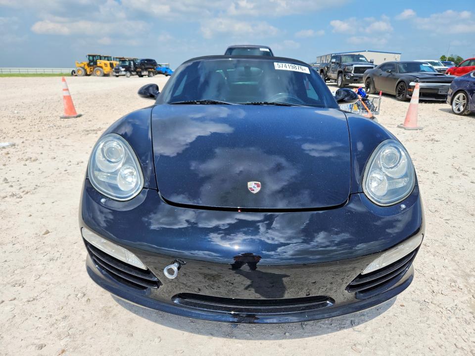 2012 Porsche VIN WP0CA2A88CS710203 COPART salvage auction — MECHANICAL, Tx - Salvage Vehicle Title, sold $550 on 2026-07-30 (photo 5)