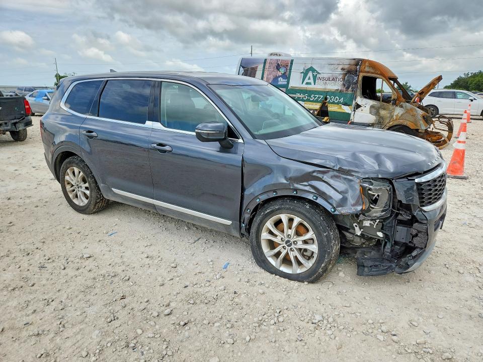 2022 Kia Telluride VIN 5XYP2DHC0NG236082 COPART salvage auction — FRONT END, Tx - Salvage Vehicle Title, sold $90 on 2026-08-27 (photo 4)