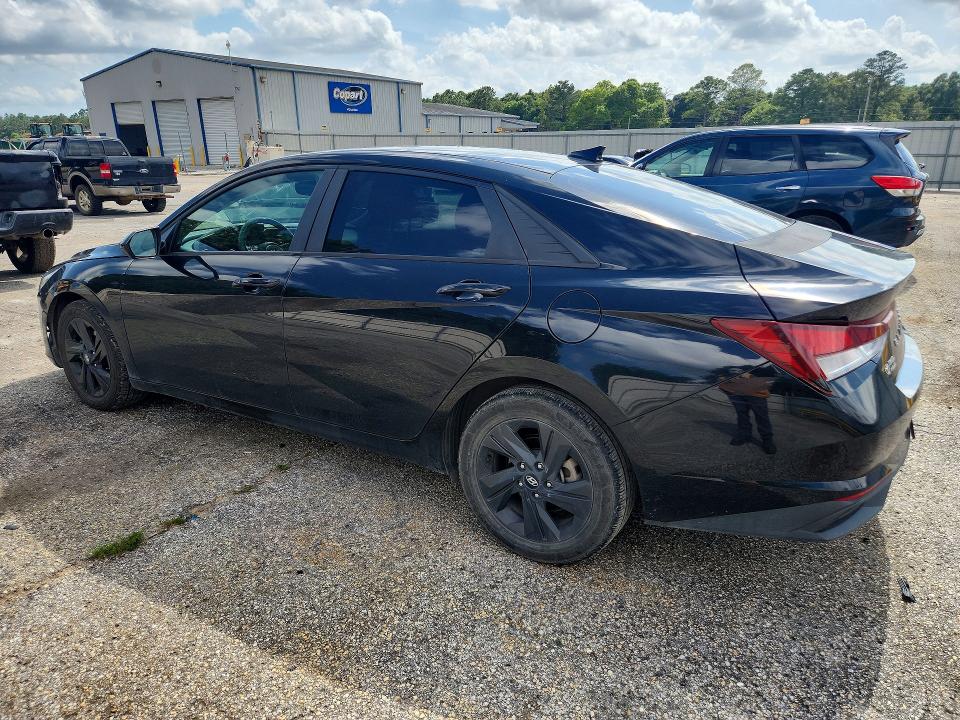2022 Hyundai Elantra VIN KMHLM4AG3NU224637 COPART salvage auction — HAIL, Al - Cert Of Title-Salvage Title, sold $4,250 on 2026-07-20 (photo 2)