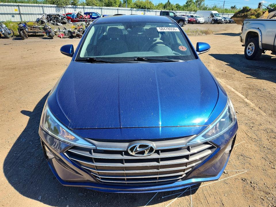 2020 Hyundai Elantra VIN 5NPD84LF7LH593848 COPART salvage auction — REAR END, Oh - Cert Of Title-Salvage, sold $2,950 on 2026-07-02 (photo 5)