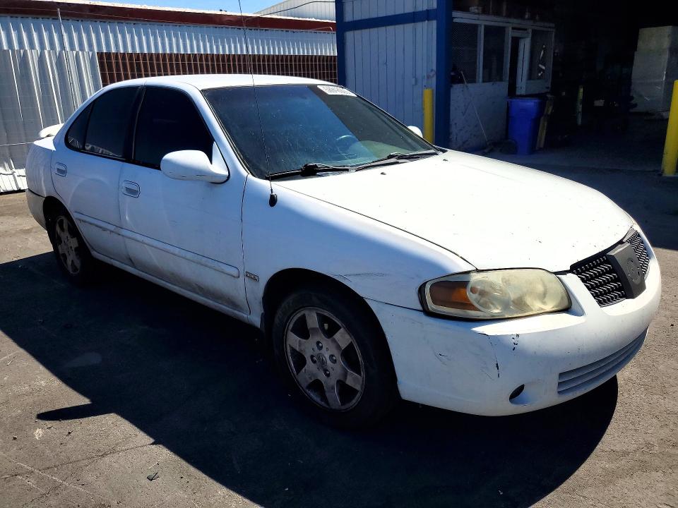 2006 Nissan Sentra VIN 3N1CB51D46L546482 COPART salvage auction — FRONT END, NV - SALVAGE TITLE, sold $450 on 2026-07-08 (photo 4)