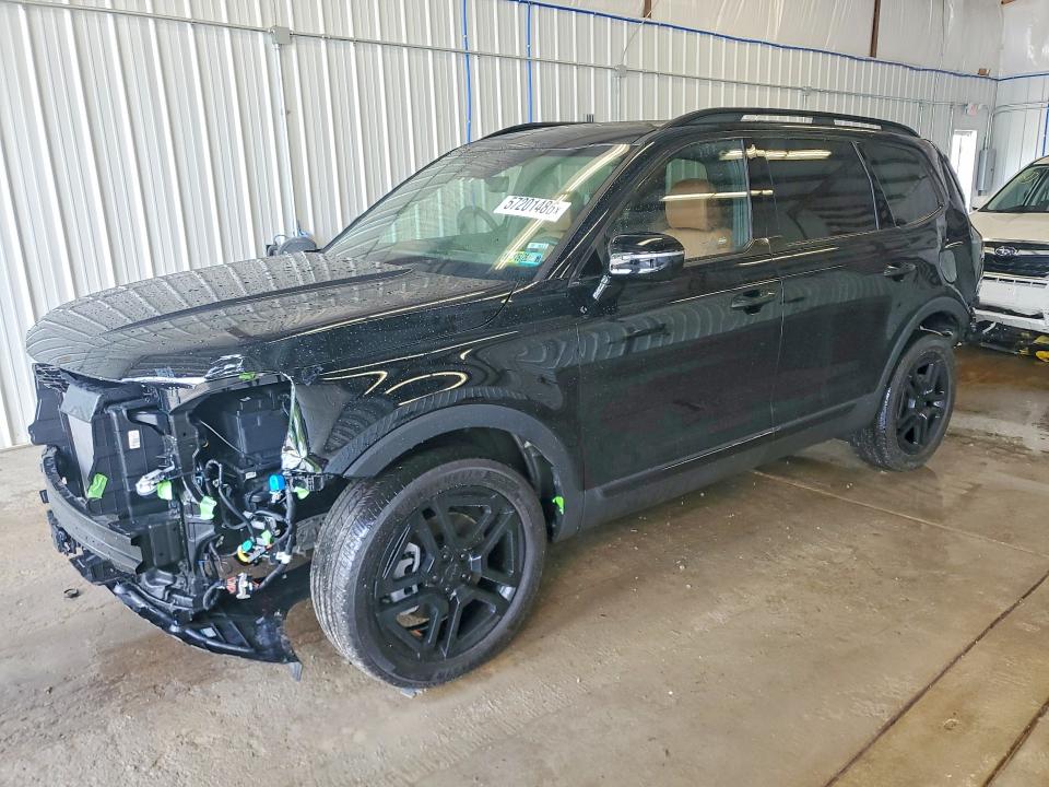 2025 Kia Telluride VIN 5XYP5DGCXSG708423 COPART salvage auction — REAR END, Pa - Certificate Of Salvage, sold $800 on 2026-07-22 (photo 1)