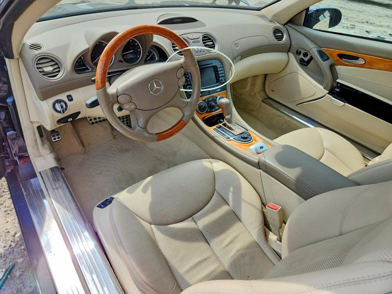 2007 Mercedes-benz Sl-klasse VIN WDBSK71F07F125956 COPART salvage auction — FRONT END, Md - Cert Of Salvage > 75% Damage, sold $300 on 2026-07-21 (photo 8)