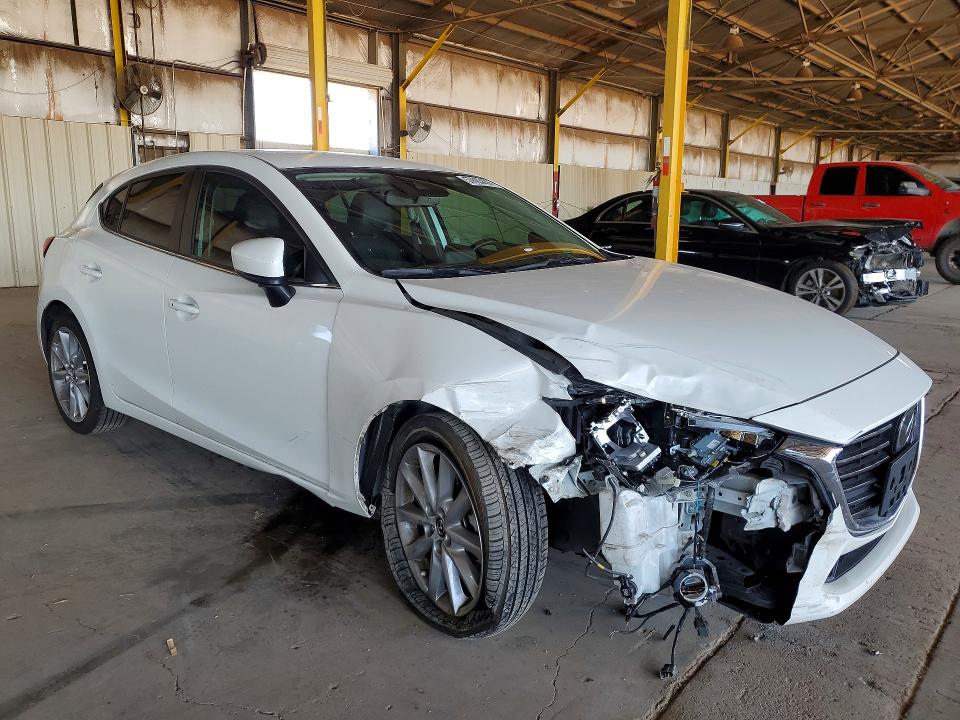 2017 Mazda 3 VIN JM1BN1M3XH1143600 COPART salvage auction — FRONT END, Az - Cert Of Title - Salvage, sold $2,450 on 2026-07-06 (photo 4)
