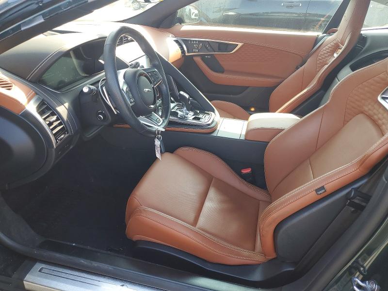 2022 Jaguar F-type VIN SAJD51FE7NCK77666 COPART salvage auction — REAR END, Ca - Salvage Certificate, sold $40,500 on 2026-07-10 (photo 7)