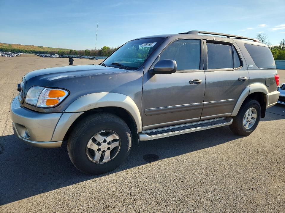 2004 Toyota Sequoia VIN 5TDBT44A34S205504 COPART salvage auction — FRONT END, Ny - Certificate Of Title, sold $700 on 2026-07-13 (photo 1)