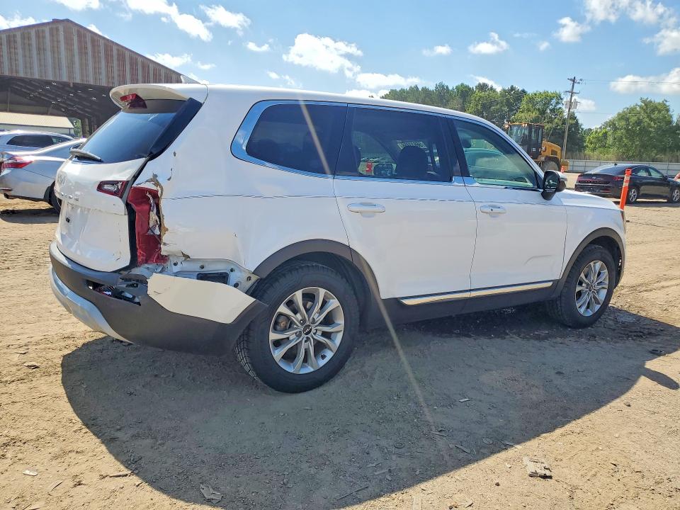 2022 Kia Telluride VIN 5XYP24HC2NG244846 COPART salvage auction — REAR END, LA - CERT OF TITLE-SALVAGE, sold $600 on 2026-07-21 (photo 3)