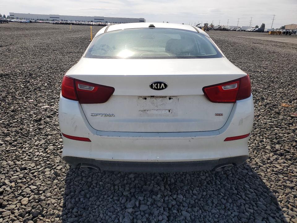 2015 Kia Optima VIN KNAGM4A71F5580633 COPART salvage auction — FRONT END, Wa - Bill Of Sale, sold $925 on 2026-07-08 (photo 6)