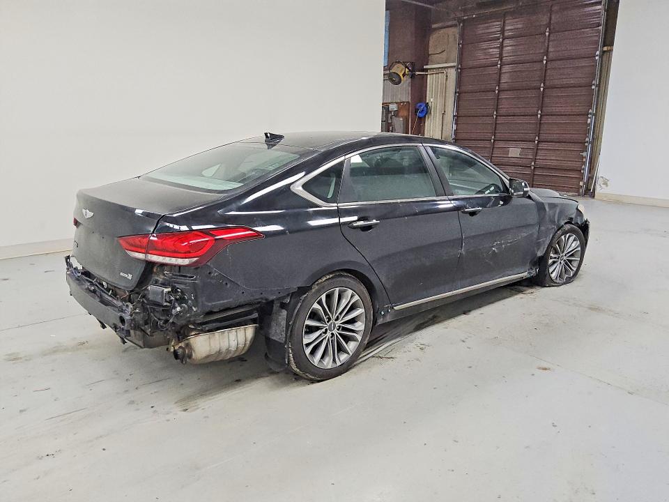 2015 Hyundai Genesis VIN KMHGN4JE5FU036149 COPART salvage auction — FRONT END, Wv - Certificate Of Title, sold $1,250 on 2026-07-07 (photo 3)