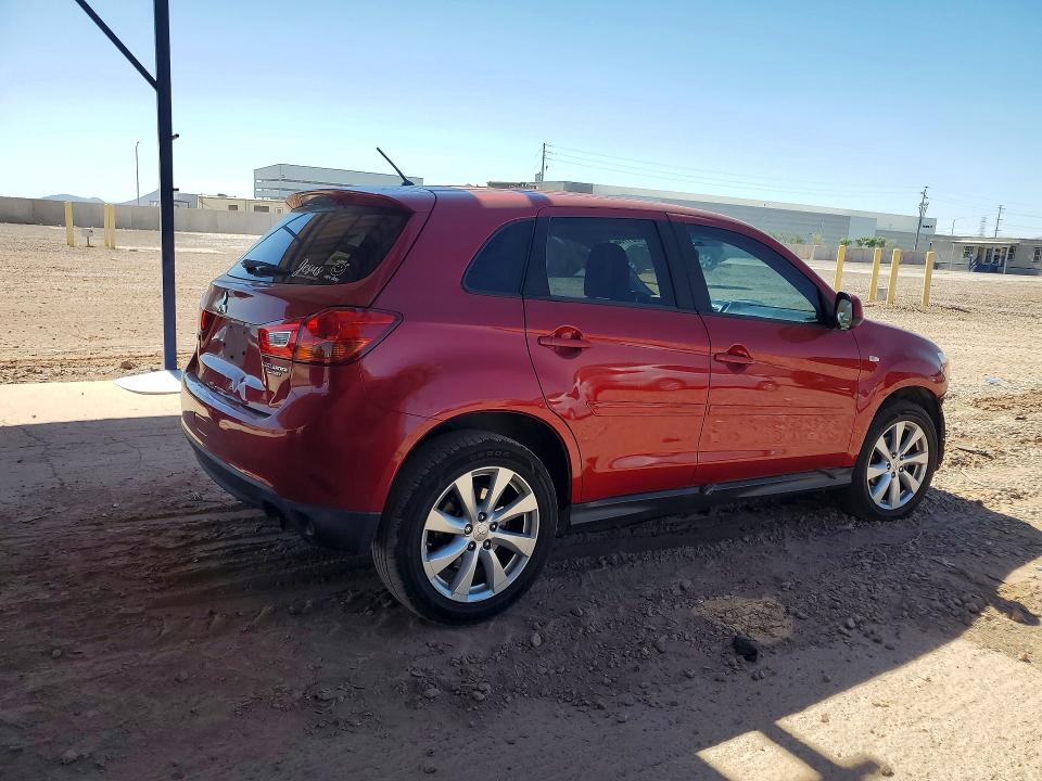 2014 Mitsubishi VIN 4A4AP3AU1EE026547 COPART salvage auction — FRONT END, Az - Cert Of Title - Salvage, sold $850 on 2026-07-23 (photo 3)