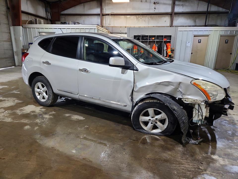 2013 Nissan Rogue VIN JN8AS5MV1DW608943 COPART salvage auction — FRONT END, Ma - Cert Of Title-Reconstrctd Coll, sold $400 on 2026-07-08 (photo 4)