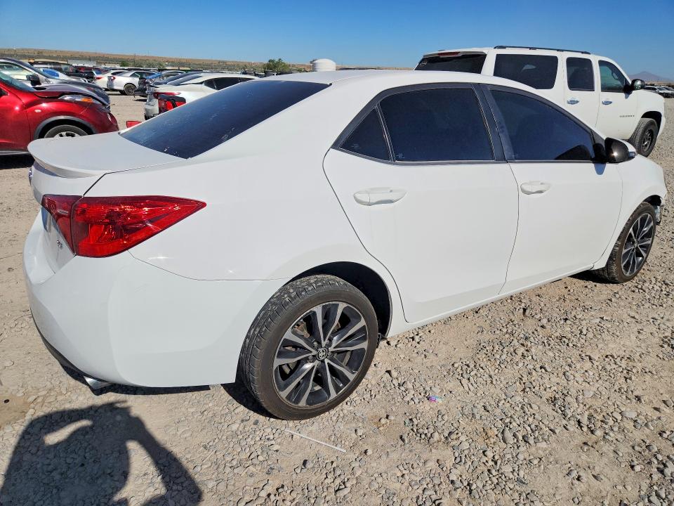2019 Toyota Corolla VIN 5YFBURHE9KP862837 COPART salvage auction — FRONT END, Ut - Salvage Certificate, sold $2,500 on 2026-07-31 (photo 3)