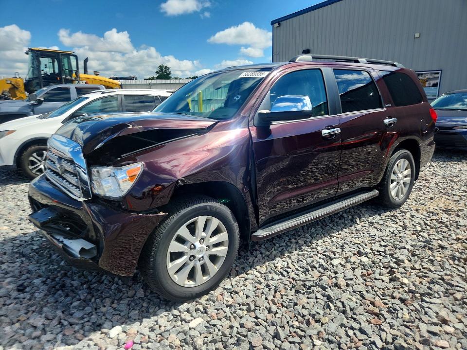 2013 Toyota VIN 5TDJW5G11DS090115 COPART salvage auction — FRONT END, Wi - Certificate Of Title, sold $7,000 on 2026-07-13 (photo 1)
