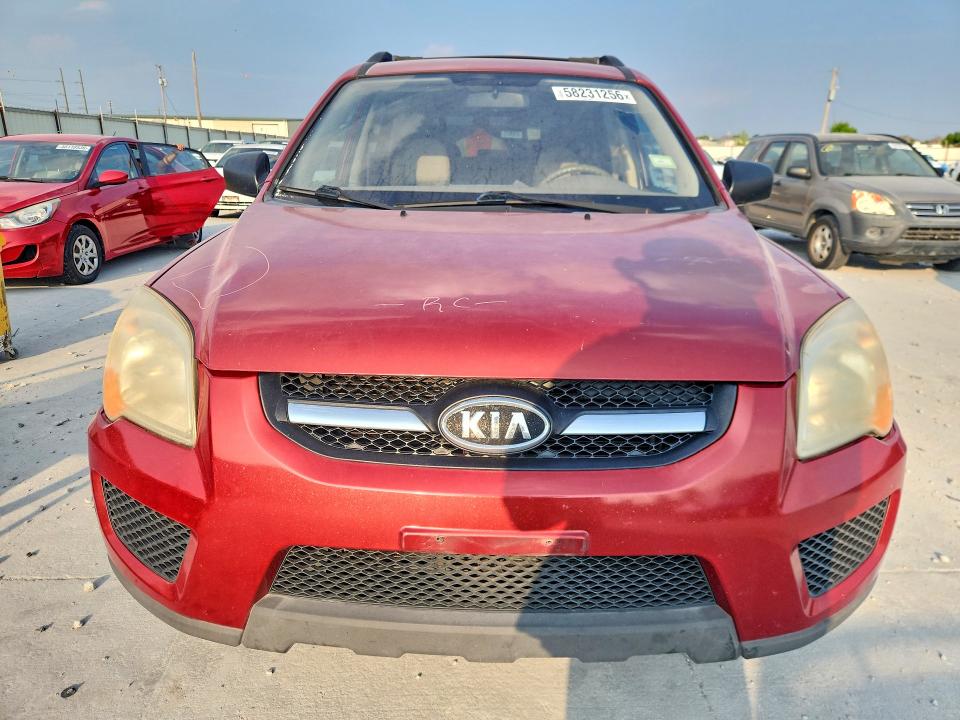 2009 Kia Sportage VIN KNDJF724597579485 COPART salvage auction — REAR END, Tx - Salvage Vehicle Title, sold $700 on 2026-07-24 (photo 5)