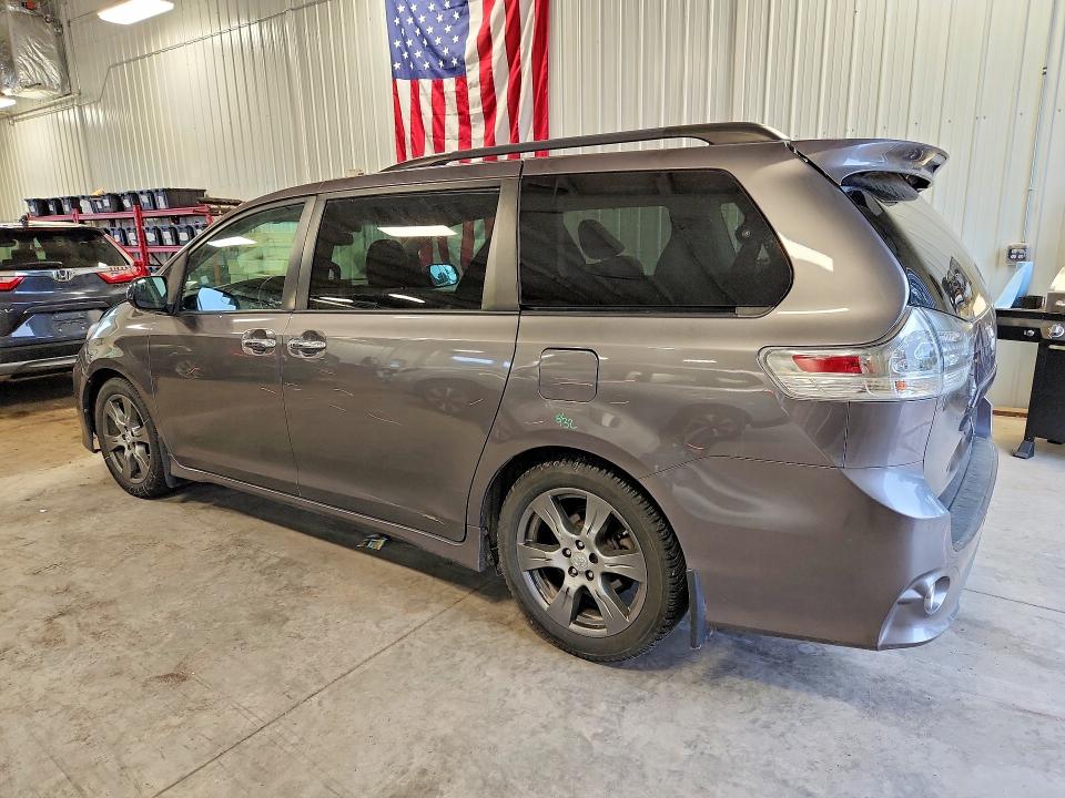 2017 Toyota Sienna VIN 5TDXZ3DC8HS839798 COPART salvage auction — FRONT END, Mn - Cert Of Title-Salvage, sold $250 on 2026-07-21 (photo 2)