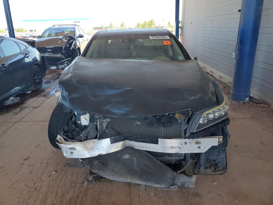 2014 Acura RLX VIN JH4KC1F36EC002394 COPART salvage auction — FRONT END, Az - Cert Of Title - Salvage, sold $875 on 2026-07-09 (photo 5)