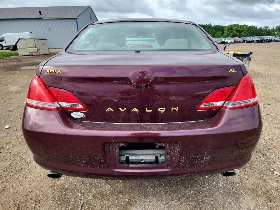 2006 Toyota Avalon VIN 4T1BK36B16U086848 COPART salvage auction — FRONT END, Oh - Cert Of Title-Salvage, sold $400 on 2026-07-23 (photo 6)