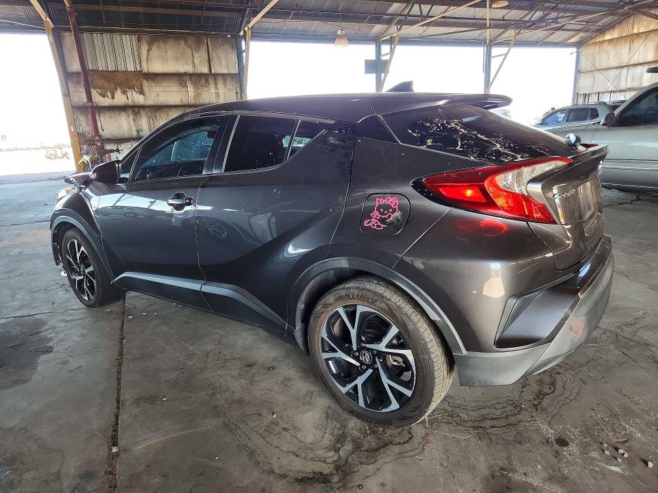 2018 Toyota C-hr VIN NMTKHMBX0JR034634 COPART salvage auction — FRONT END, Az - Cert Of Title - Salvage, sold $275 on 2026-07-22 (photo 2)