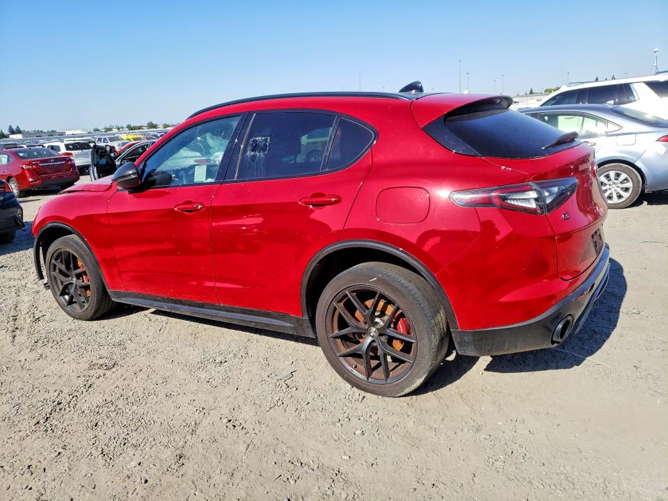 2021 Alfa romeo VIN ZASPAKBN5M7D18815 COPART salvage auction — FRONT END, Ca - Dis/Dlr/Exp Only Clean Title (P), sold $3,950 on 2026-07-20 (photo 2)