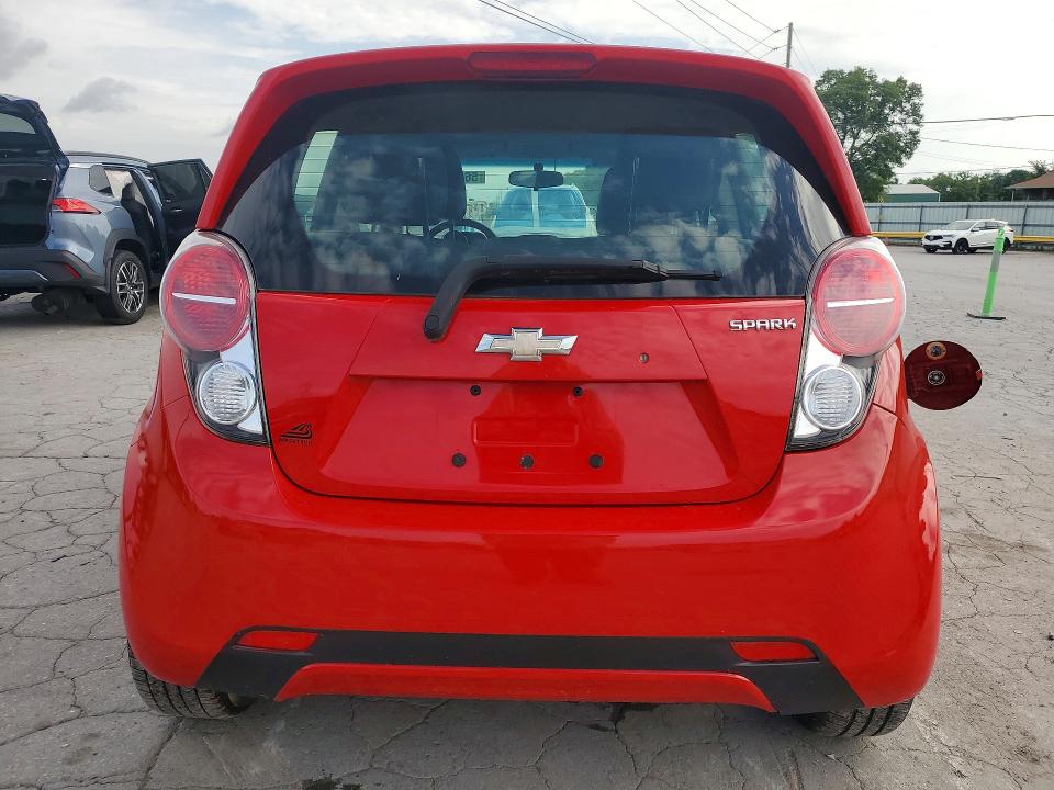 2015 Chevrolet Spark VIN KL8CD6S9XFC751557 COPART salvage auction — MINOR DENT/SCRATCHES, Fl - Cert Of Title Slvg Rebuildable, sold $1,700 on 2026-07-08 (photo 6)