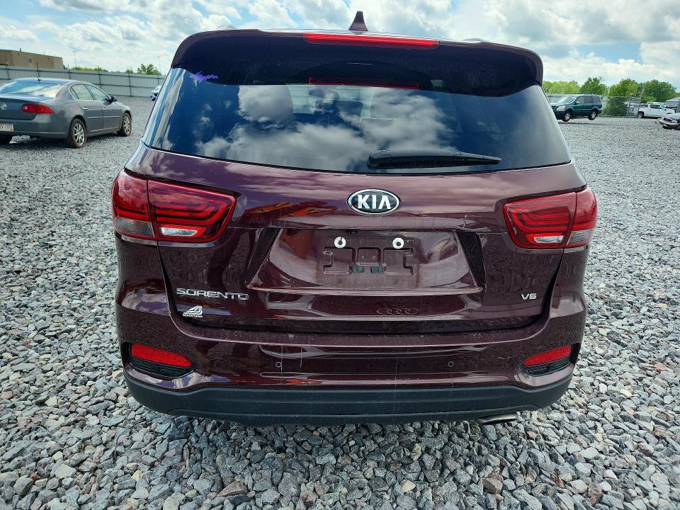 2019 Kia VIN 5XYPGDA55KG479976 COPART salvage auction — FRONT END, Wi - Certificate Of Title, sold $225 on 2026-07-13 (photo 6)
