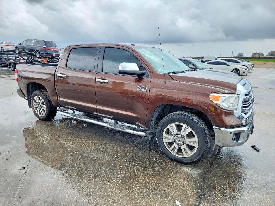 2017 Toyota Tundra VIN 5TFGW5F18HX227594 COPART salvage auction — MECHANICAL, La - Cert Of Title-Salvage, sold $8,100 on 2026-07-08 (photo 4)