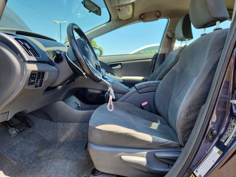 2011 Toyota Prius VIN JTDKN3DU1B0266302 COPART salvage auction — FRONT END, Ct - Cert Of Title-Salvage, sold $475 on 2026-07-09 (photo 7)