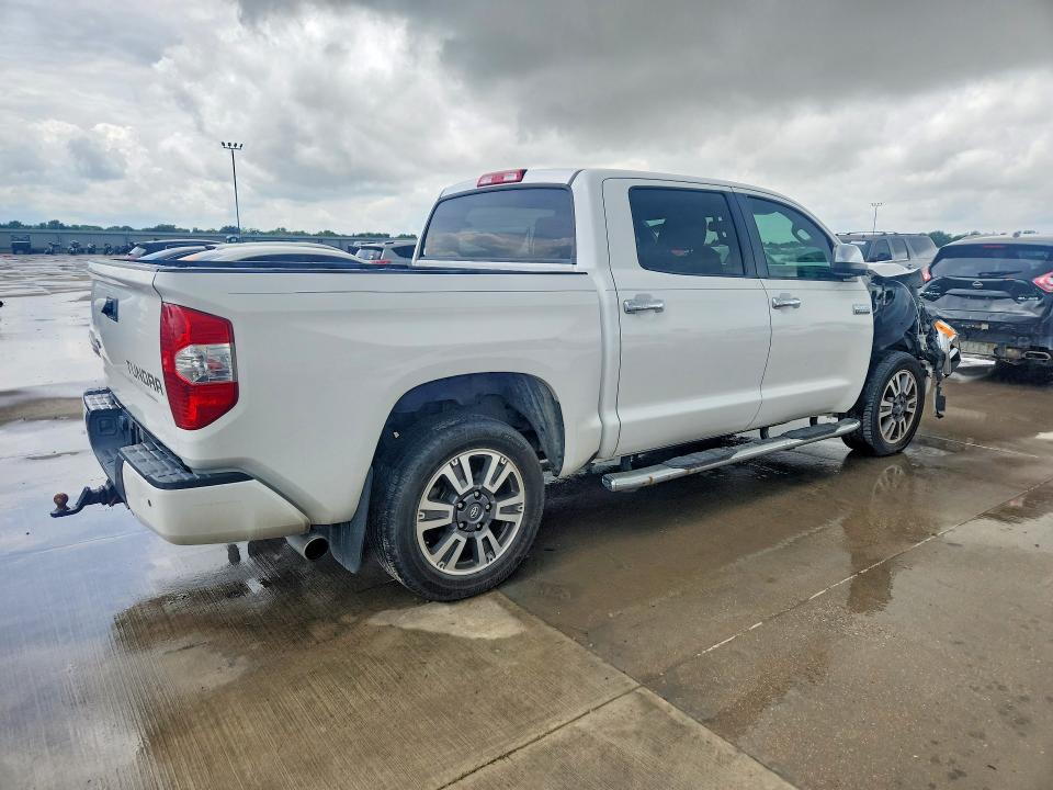 2018 Toyota Tundra VIN 5TFAW5F14JX718238 COPART salvage auction — FRONT END, Tx - Salvage Vehicle Title, sold $15,300 on 2026-07-09 (photo 3)