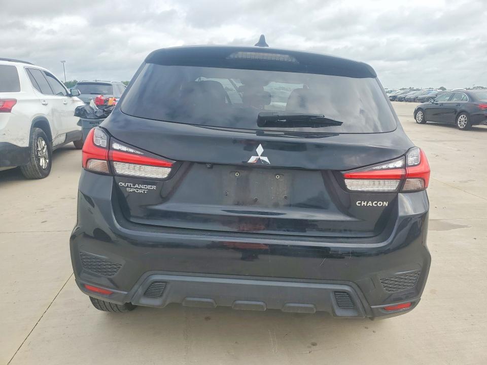 2021 Mitsubishi Outlander VIN JA4APUAUXMU021732 COPART salvage auction — FRONT END, Tx - Salvage Vehicle Title, sold $1,750 on 2026-07-16 (photo 6)
