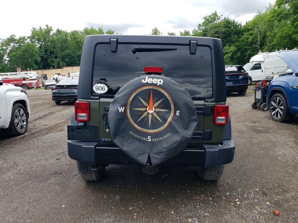 2016 Jeep Wrangler / VIN 1C4BJWDG3GL107939 COPART salvage auction — FRONT END, NJ - CERT OF TITLE W/SALVAGE HISTOR, sold $7,800 on 2026-07-28 (photo 6)