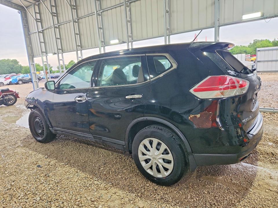 2015 Nissan Rogue VIN KNMAT2MV3FP515880 COPART salvage auction — HAIL, Mo - Salvage Certificate Of Title (P), sold $575 on 2026-07-29 (photo 2)