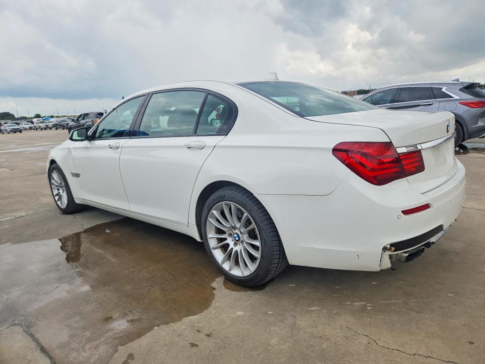 2014 BMW 7er VIN WBAYE8C53ED780597 COPART salvage auction — NORMAL WEAR, La - Certificate Of Title, sold $1,750 on 2026-07-02 (photo 2)