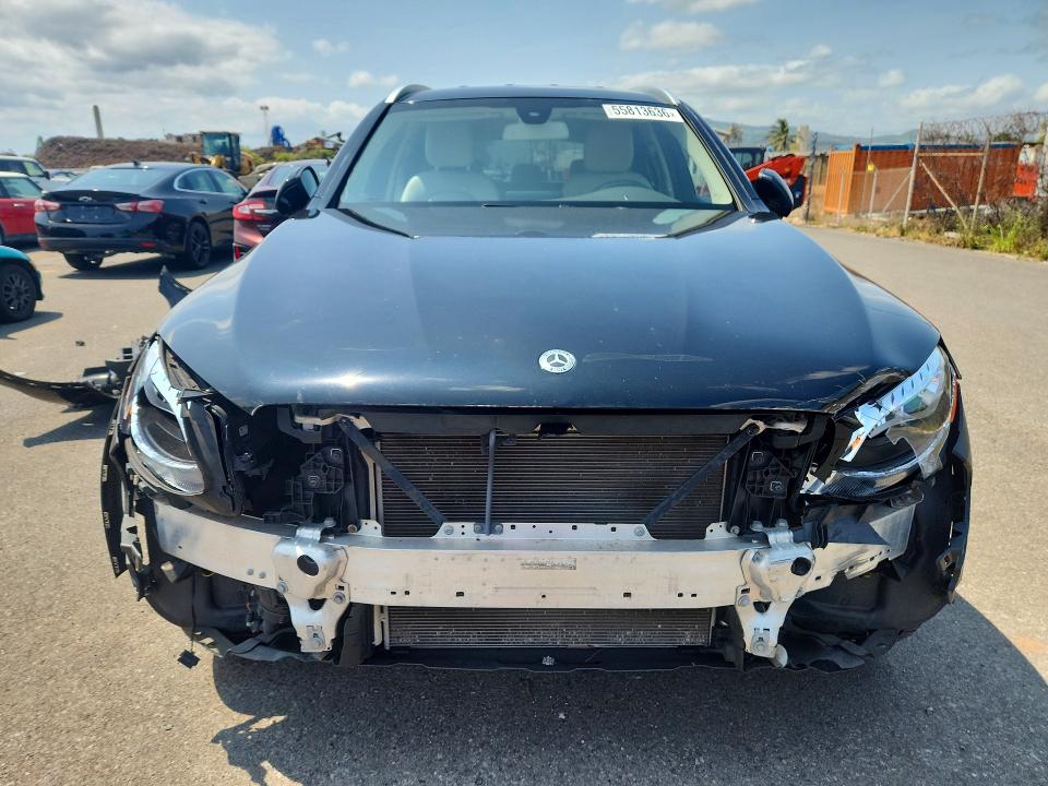 2018 Mercedes-benz Glc VIN WDC0G4JB6JV015796 COPART salvage auction — FRONT END, Hi - Certificate Of Salvage, sold $25 on 2026-07-27 (photo 5)