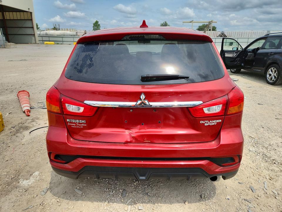 2019 Mitsubishi Outlander VIN JA4AP3AU2KU032053 COPART salvage auction — SIDE, Mo - Cert Of Title-Repossessed, sold $3,850 on 2026-07-07 (photo 6)