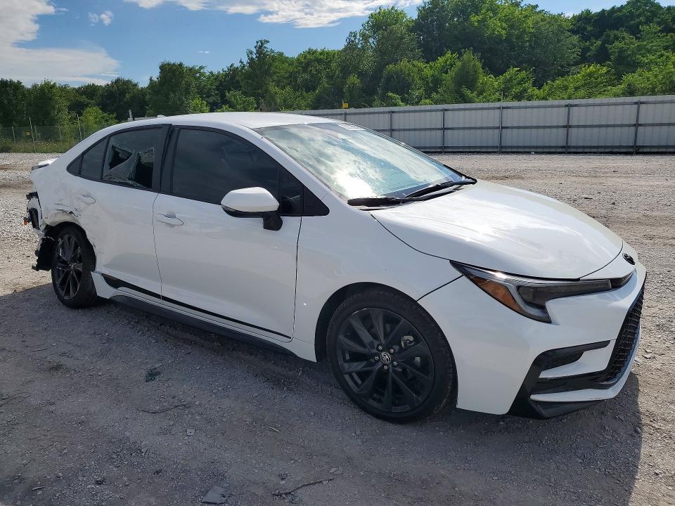 2023 Toyota Corolla VIN 5YFS4MCE9PP162348 COPART salvage auction — REAR END, Ar - Cert Of Title-Salvage, sold $8,000 on 2026-07-27 (photo 4)
