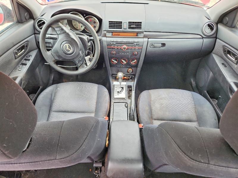 2008 Mazda 3 VIN JM1BK32F181815772 COPART salvage auction — FRONT END, Tx - Salvage Vehicle Title, sold $250 on 2026-07-09 (photo 8)