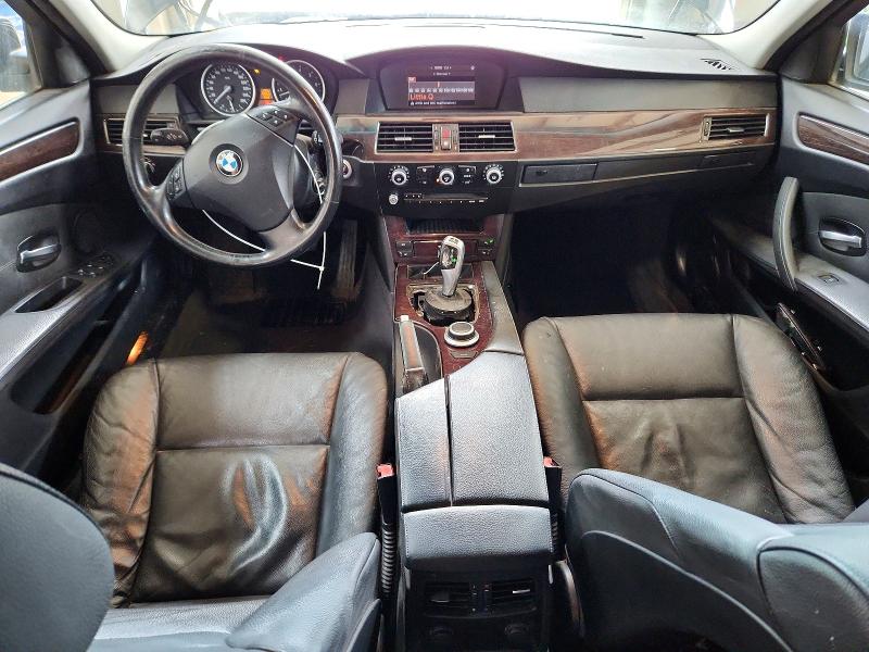 2008 BMW 5 series VIN WBANV13598CZ52071 COPART salvage auction — FRONT END, Ab - Bos - Active, sold $675 on 2026-07-09 (photo 8)
