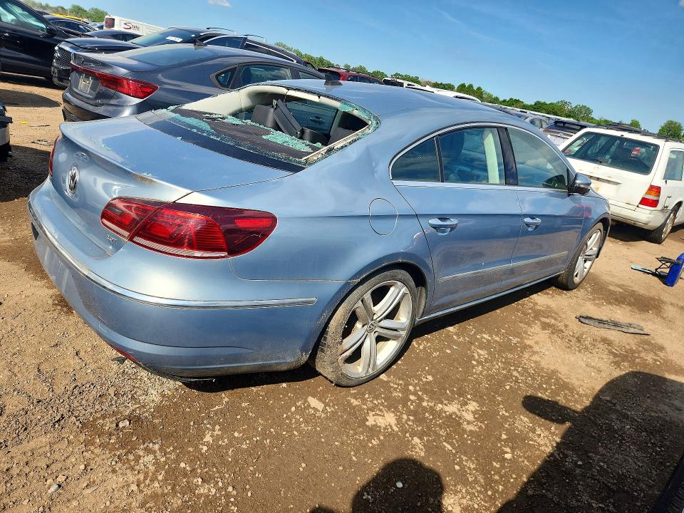 2013 Volkswagen Passat cc VIN WVWBP7AN6DE545409 COPART salvage auction — ROOF, Il - Salvage Certificate, sold $275 on 2026-07-16 (photo 3)